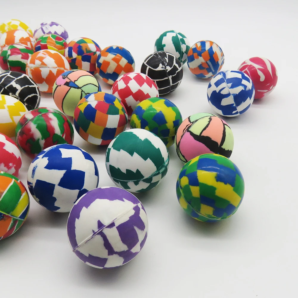 wholesale price rubber mix color 27mm 32mm 45mm bouncy balls