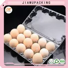 clear blister PVC plastic egg tray packaging box, wholesale egg cartons for sale
