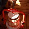 5 Gallons American Oak Wooden Basket MacIntosh Apple Cider Press screw press fruit juicer machine fruit hydraulic press machine