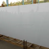 Pure White Crystal Glass Panel Nanoglass
