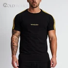 gym plain short sleeve t shirt custom sports men clothes