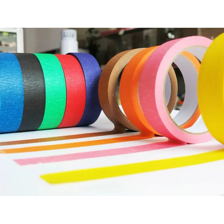 Free Sample LOW MOQ UV Resistance 24mm/36mm/50mm Decoration Masking Paper Washi Tape Custom Printed
