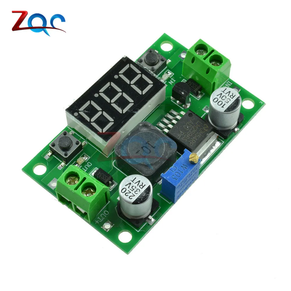 1//3//5pcs Voltmeter Module Voltage Regulator Buck Converter LM317 Circuit Board