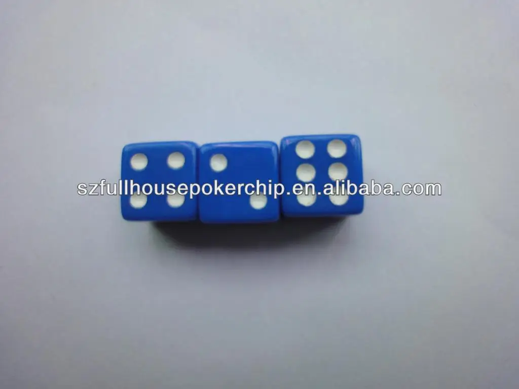 Acrylic Dice In Sports Entertainment Poker