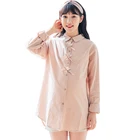 Sweet Casual Wholesale Maternity Clothing 100% Cotton Maternity Shirt