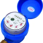Single jet vane wheel dry-dial water meter