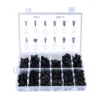240 Pcs Push Retainer Kit, Great Assortment of Push Type Retainers Fits For GM Ford Toyota Honda Chrysler with Plastic Storage