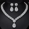 4 in 1 Gorgeous Model Simulated Gemstone Party Anniversary Wedding Evening Dress accessories Bridal jewelry Sets