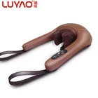 LUYAO Top Quality Professional Shiatsu Back Neck and Shoulder Massager with Heat