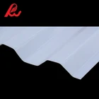 UV protection polycarbonate corrugated roof sheet/top quality pc skylight roofing sheet