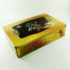 Tin Product China New Style Food Grade Metal Rectangular Gift Tin Cosmetic Product Tin Box Oem