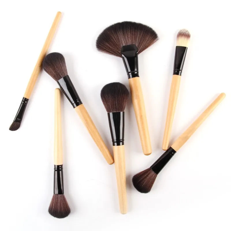 OEM 32Pcs Print Logo Makeup Brushes Professional Cosmetic Make Up Brush Set The Best Quality