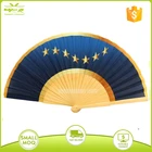 Wooden Wooden Hand Fan Any Custom Design Printing Folding Wooden Hand Fan