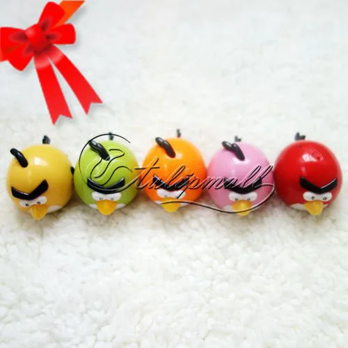 Wholesale - Free Shipping Portable Bird Cartoon MP3 Player 10pcs Fashion Design MP3 Player Lovely Sports MP3 Player 5 Colors