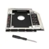 For Apple MacBook PRO 466 470 SATA 3.0 9.5MM Slim 2nd HDD Caddy