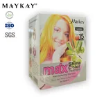 Manufacturer OEM Wholesale Herbal Easy&Instant Shine Color Hair Darkening Shampoo Salon and Home Used Hair Color