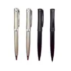 Black matt pen with logo printing Stainless steel pen custom branding logo