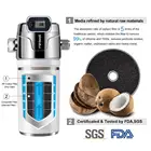 High Quality Universal Replaceable Water Purifier, Removes Chlorine Fluoride Shower Head Filter, double filters
