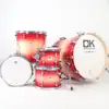 Lacquer birch wood shell musical instruments percussion jazz drum sets