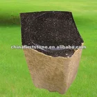Chair GCF126 Natural Black Basalt Stone Hexagion Shape Sit Stand Chair Granite Garden Rock Stool Chair