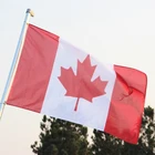 High quality 3x5 national flag polyester digital printed Canada flag