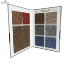 Detachable exquisite quartz granite stone samples carpet display book