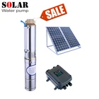DC 48V submersible solar powered water pumps centrifugal solar borehole pump