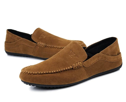 2015 Casual Mens Leather Loafers Driving Shoes Summer Shoes Mocassin Slip on Loafers Sneaker mocasines hombre