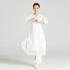 white hanfu dress for women wushu uniforms kung fu clothes for women