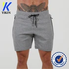 Custom logo cotton polyester french terry fitness jogger sweat shorts wholesale mens sports shorts pants