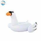 Swimming Water Inflatable Young Adults White Swan Pool Float Swimming Pool Toy For Kids
