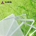 HUASHUAITE red /black/ clear/extruded acrylic clear plastic boards