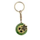 car 3d logo keychain custom zinc alloy souvenir metal key holder