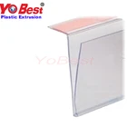 POP display holders plastic price tag strips display shelf talker data strip for supermarket shelves