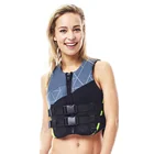Hot selling good quality woman leather life vest jumper fashionable life vest water paly equipment life jacket