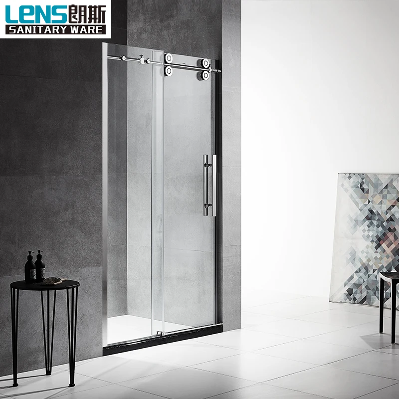 60 Inch Roll Top Sliding Glass Frameless Shower Door Buy