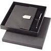 12 years factory customize high quality elegant black matt lamination business pen sets package paper boxes