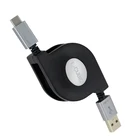 L-CUBIC Wholesale 1.5m retractable type-c cable Cell Phone USB Data Charger Cable for Android Type C Cable