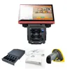 Free software 14 inch touch screen point of sale all in one pos
