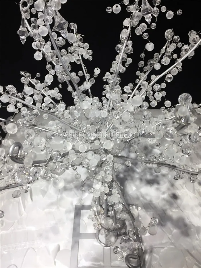 wedding centerpiece tree by crystal and acrylic for wedding