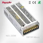 NES-250W efficient switch mode power supply high warranty china manufacture support OEM with CE ROHS CCC KC TUV certification