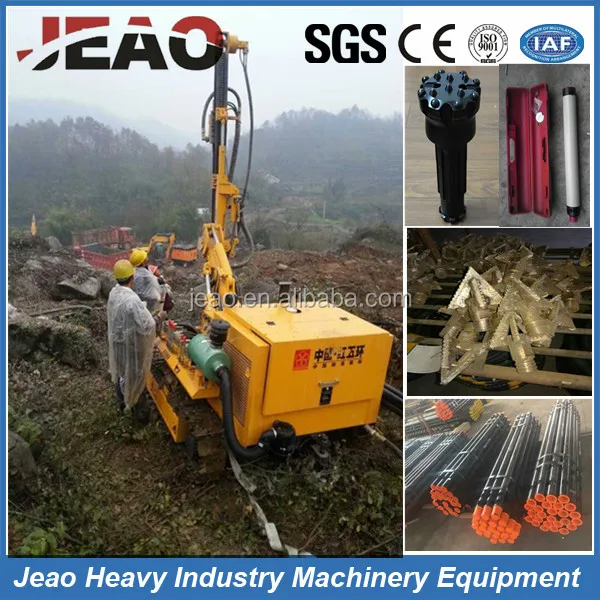 rod "s crawler quarry exploration rotary auger drilling rig jeao