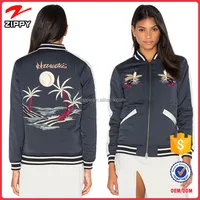 Hot Sell Ladies Apparel Custom Embroidered