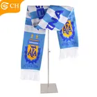 Alibaba Manufacturer Custom Knitted Different Football Fan Scarf