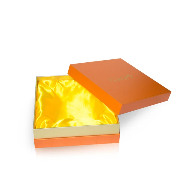 luxury paper gift box jewellery packaging boxes with silk foam