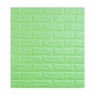 Muti color Wall Panels Peel Wall Decoration 3D Brick Stick Wallpaper