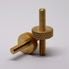 small brass stainless steel knurled drive pin, knurl dowel pin