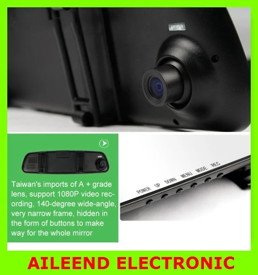 G810 2.4" 140 Degree Wide Angle Full HD 1080P Car DVR Camera Recorder Motion Detection 5MP camera