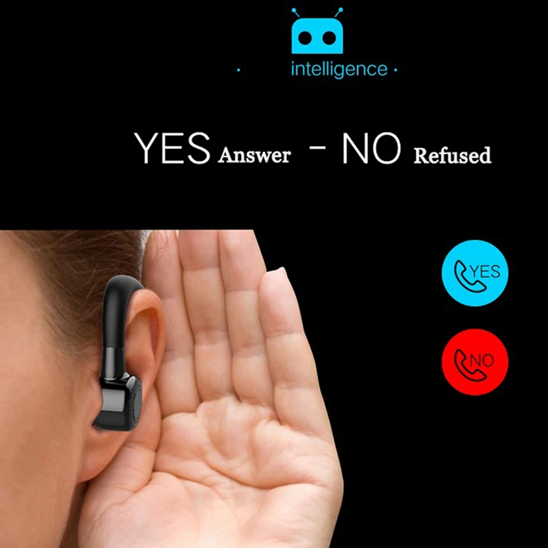 V9 Sport Earphone,True Wireless Single Business Earbud,Voice Control Call Driver Headset,Rotate With Mic Support OEM/ODM - ANKUX.COM