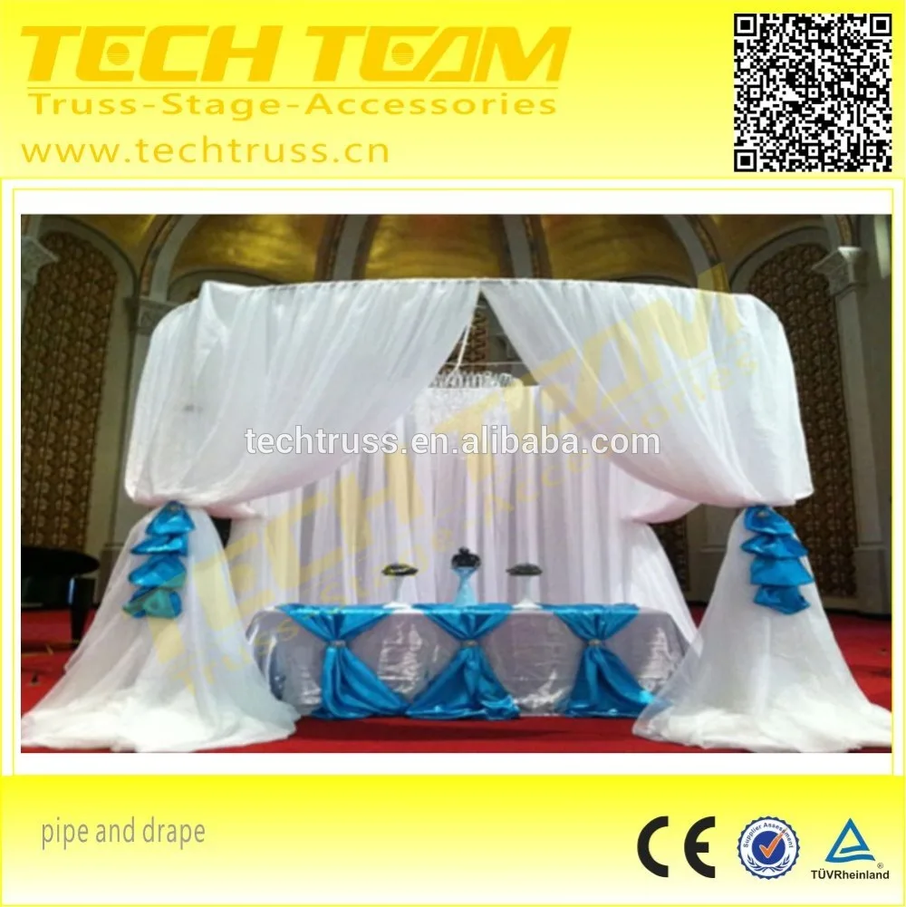 pipe and drape